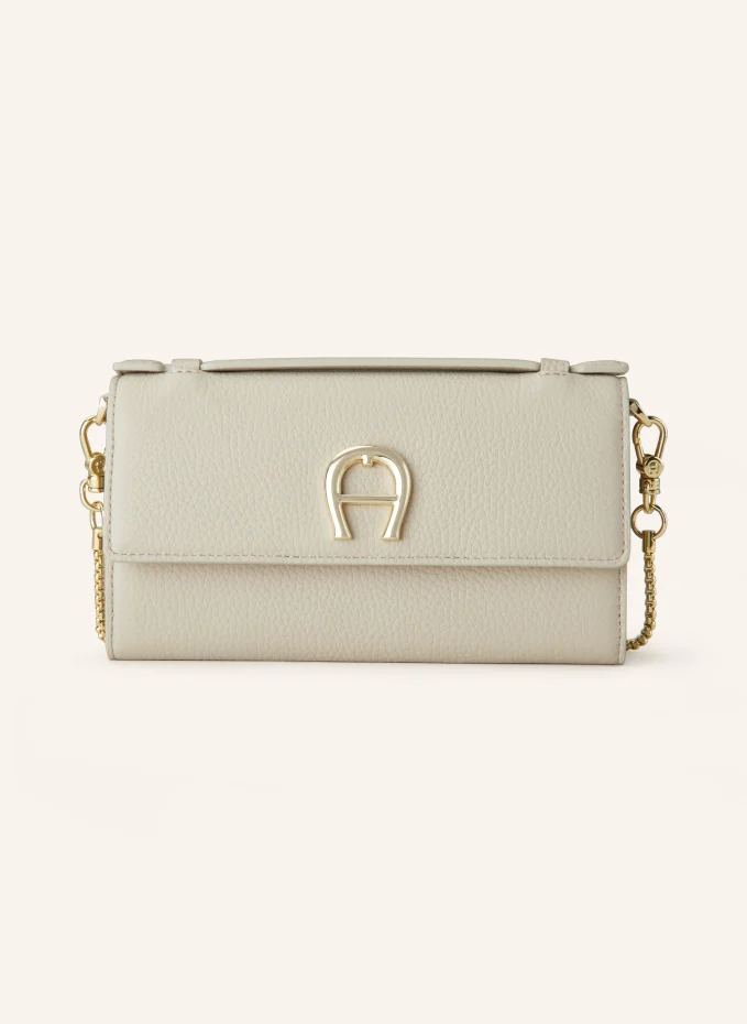 

Кошелек через плечо Aigner, бежевый