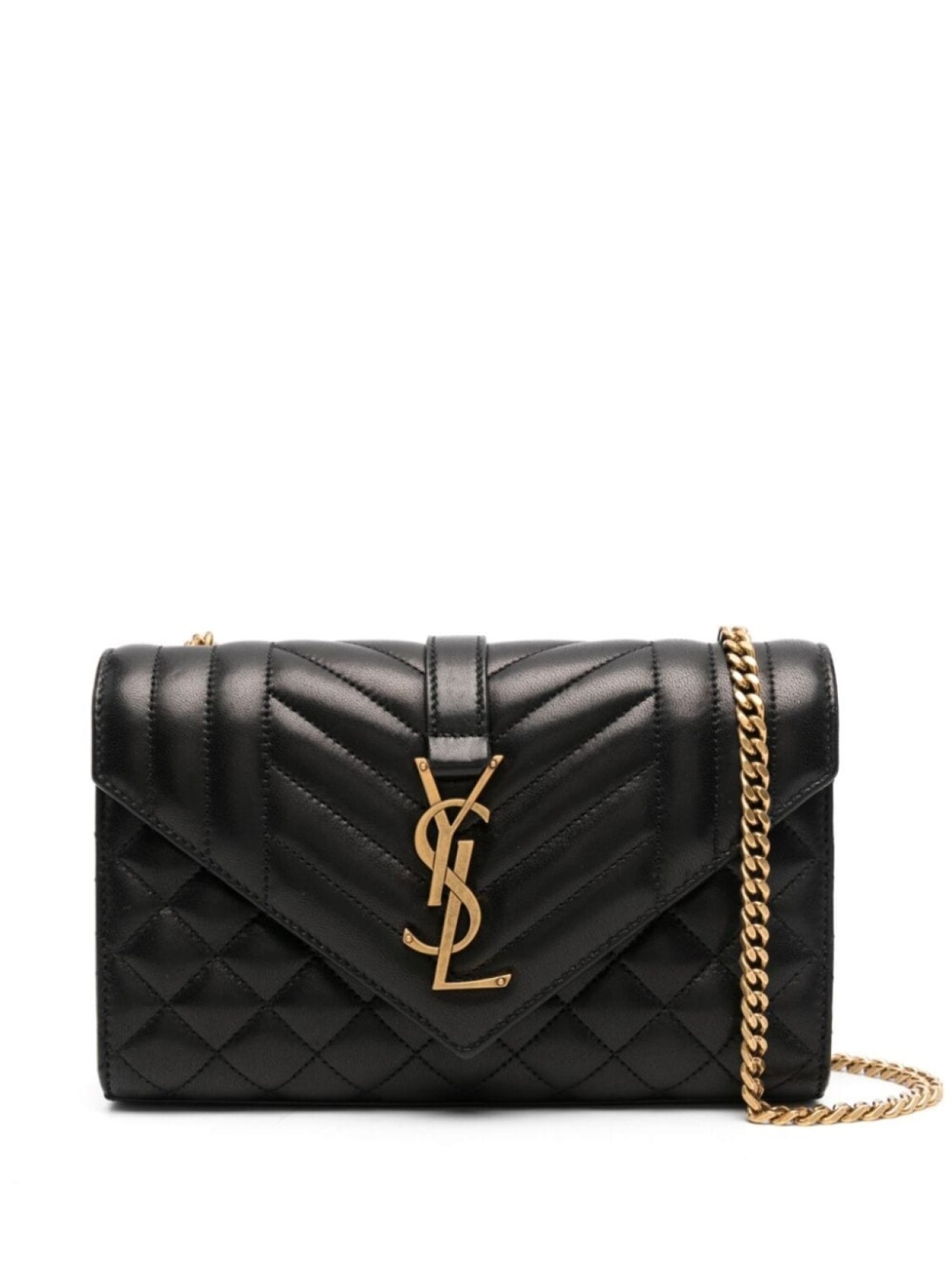 

Saint Laurent маленькая сумка на плечо Envelope, черный