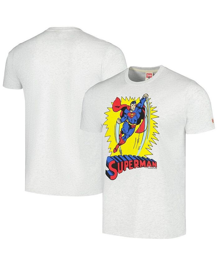 

Мужская футболка Ash Superman Tri-Blend Homage, серый