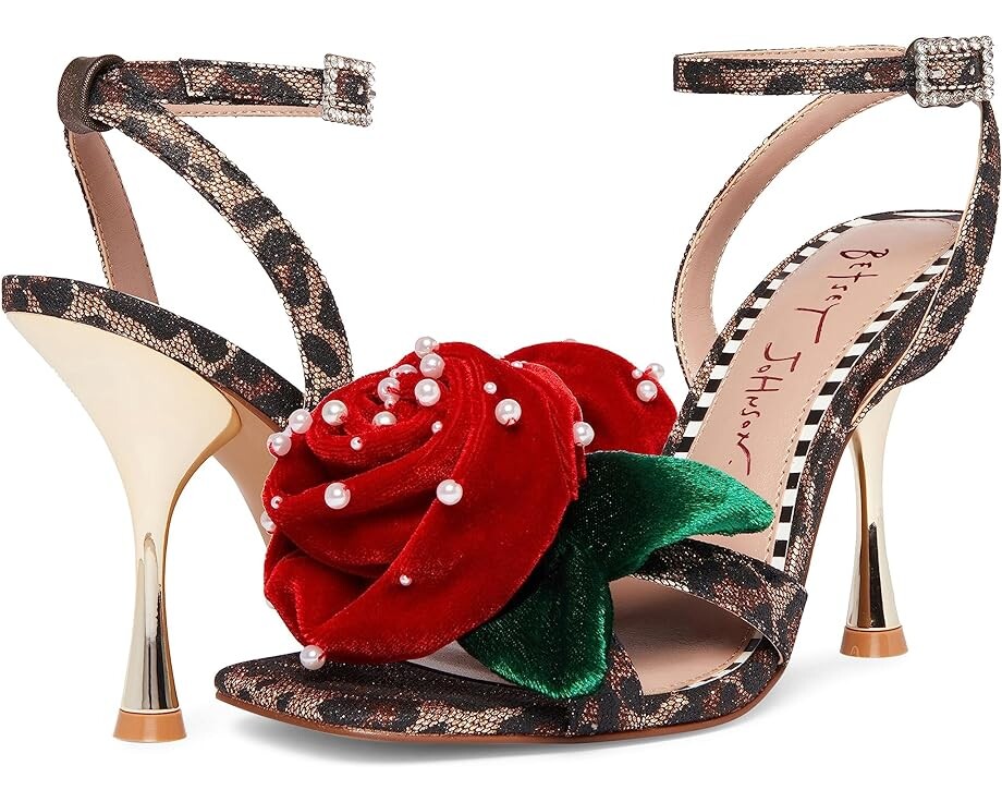 

Туфли Blue by Betsey Johnson Carlos, цвет Leopard/Red
