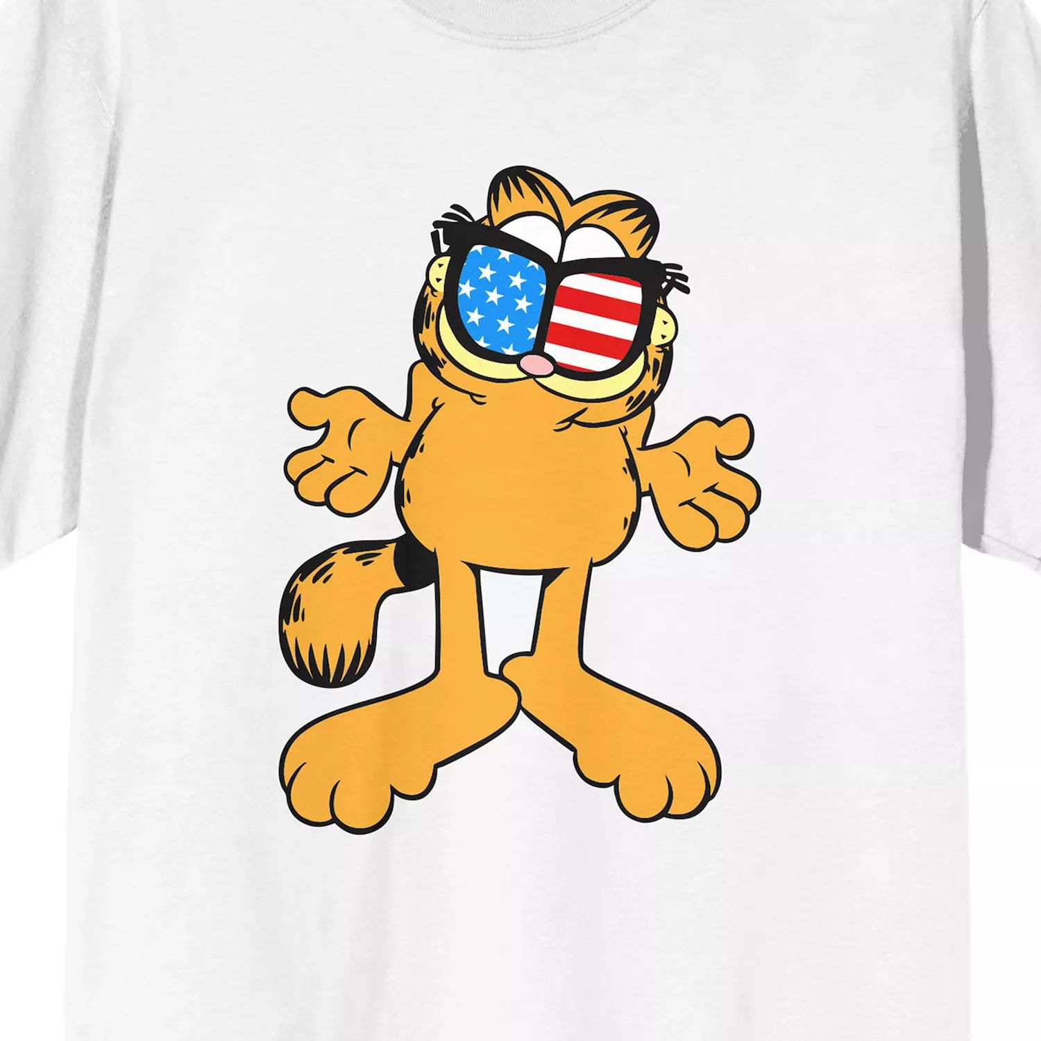 Мужская классическая футболка Garfield Licensed Character