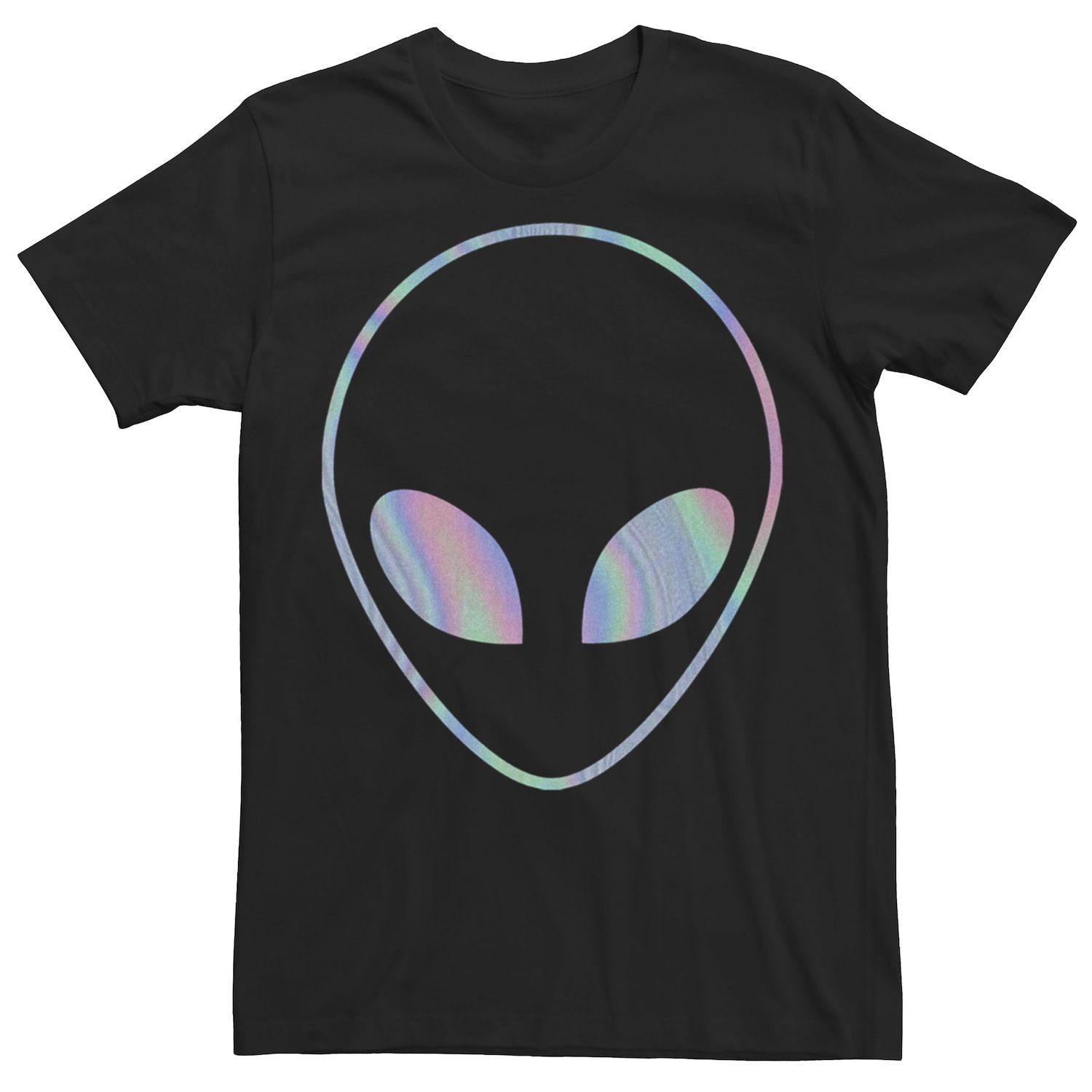 Мужская голографическая футболка Alien с большим лицом Licensed Character