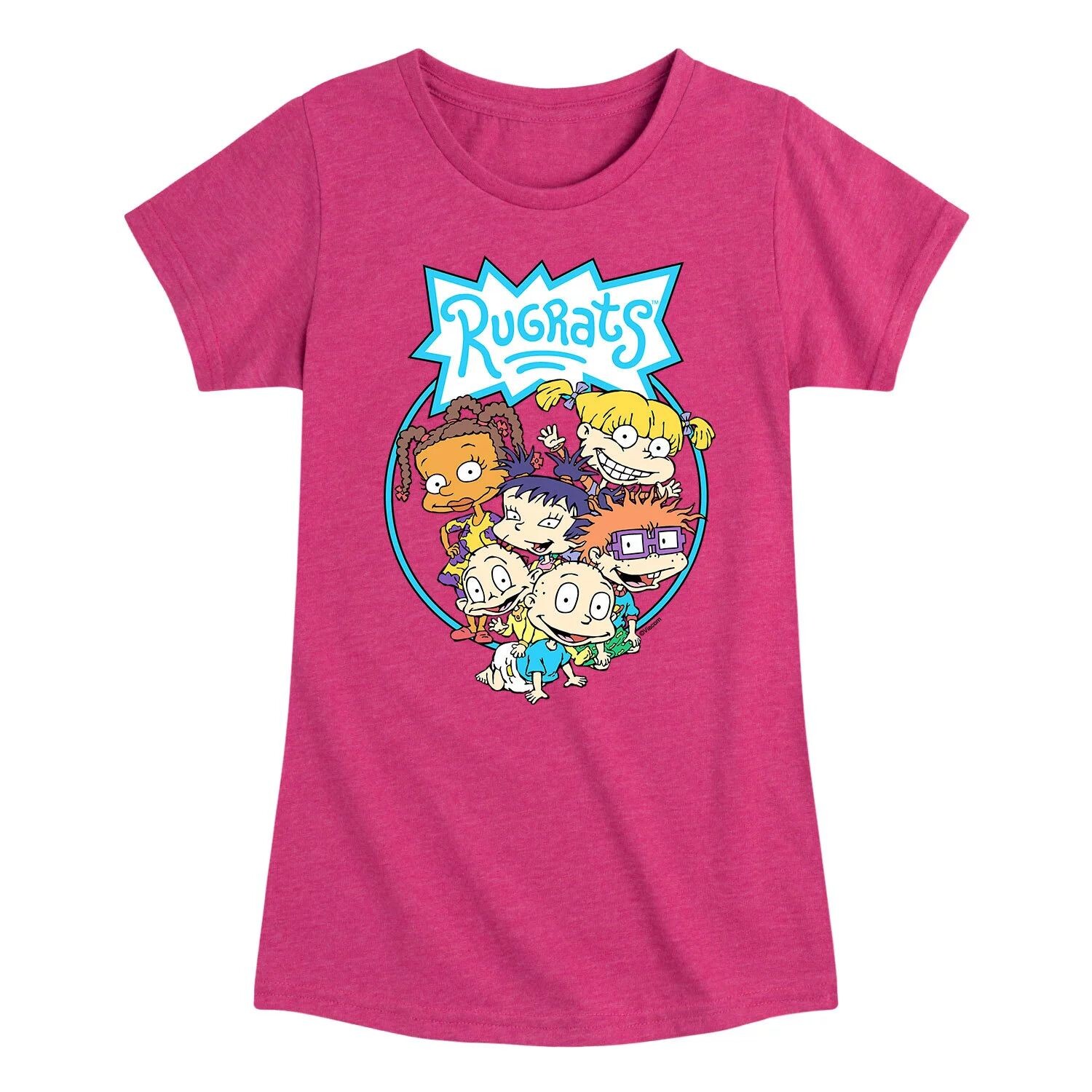 

Футболка с рисунком Rugrats Circle для девочек 7–16 лет Nickelodeon
