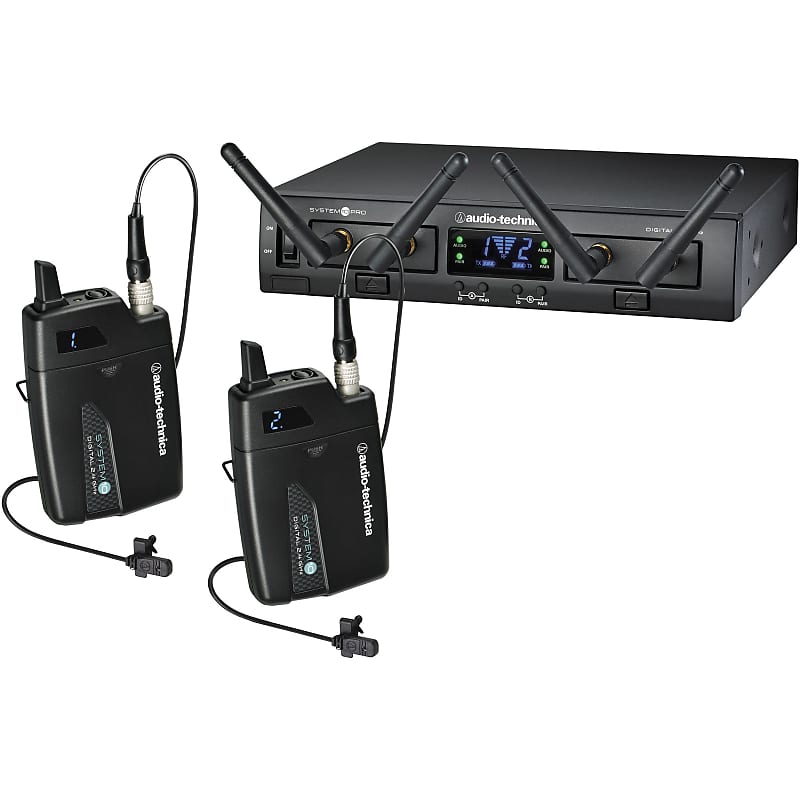 Микрофон Audio-Technica ATW-1311/L System 10 Pro Digital Dual Lavalier Wireless Mic System передатчик для радиосистемы audio technica atw t1001
