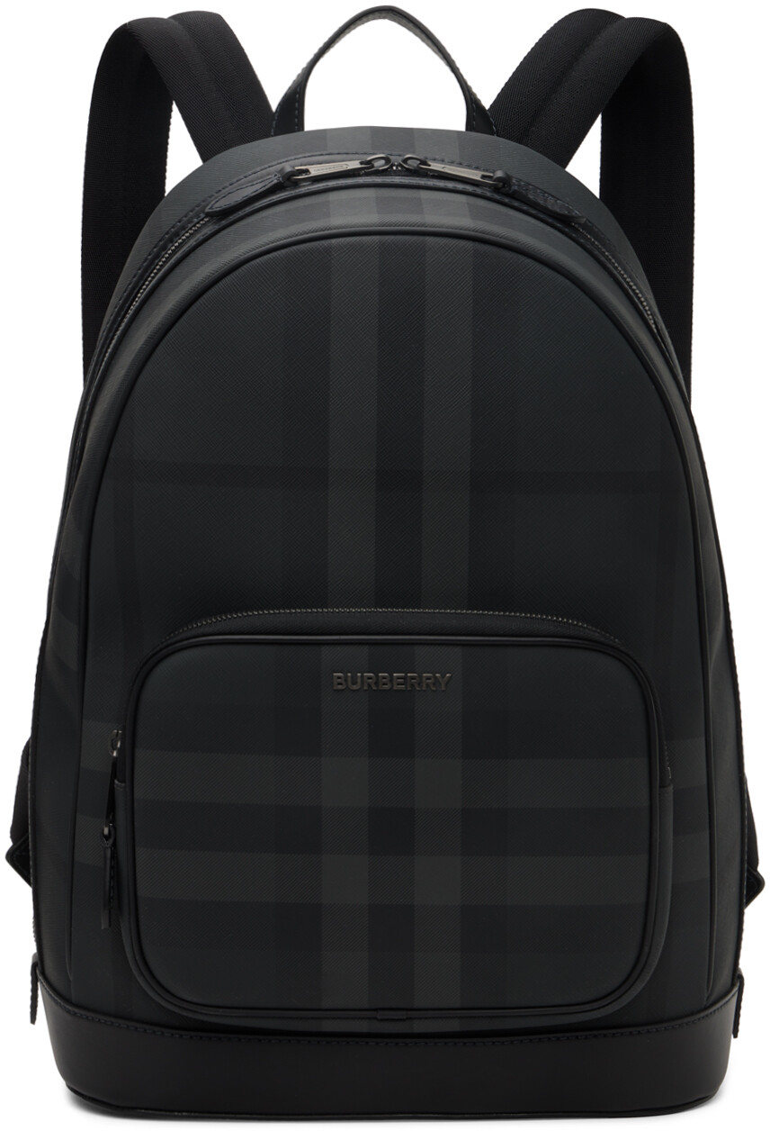 

Черный рюкзак Rocco Burberry