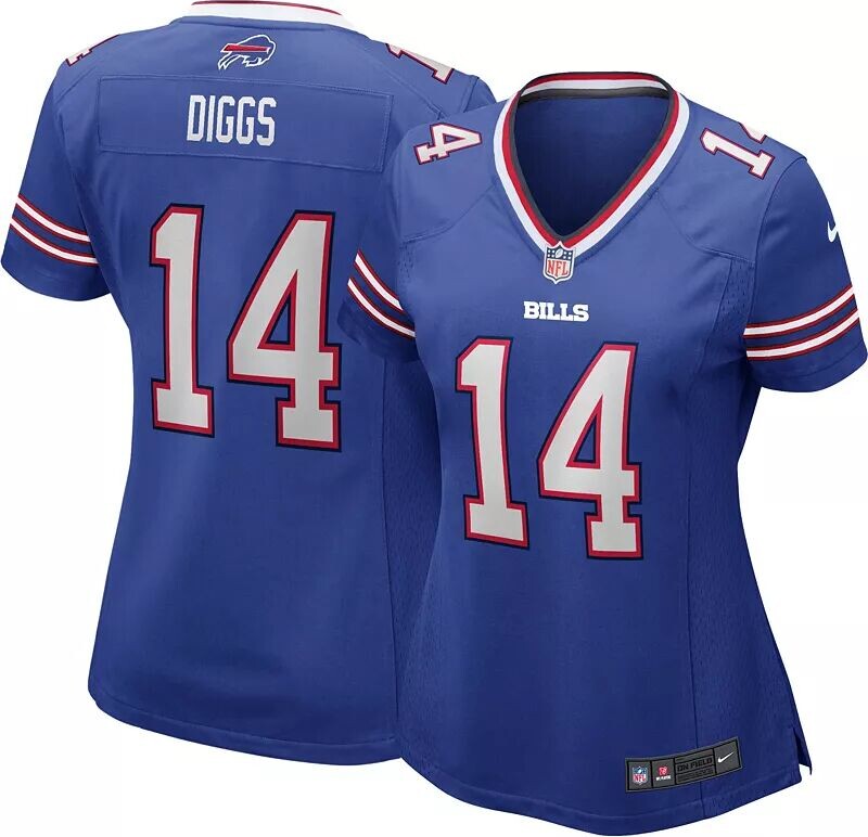 

Женская майка Nike Buffalo Bills Stefon Diggs #14 Royal Game