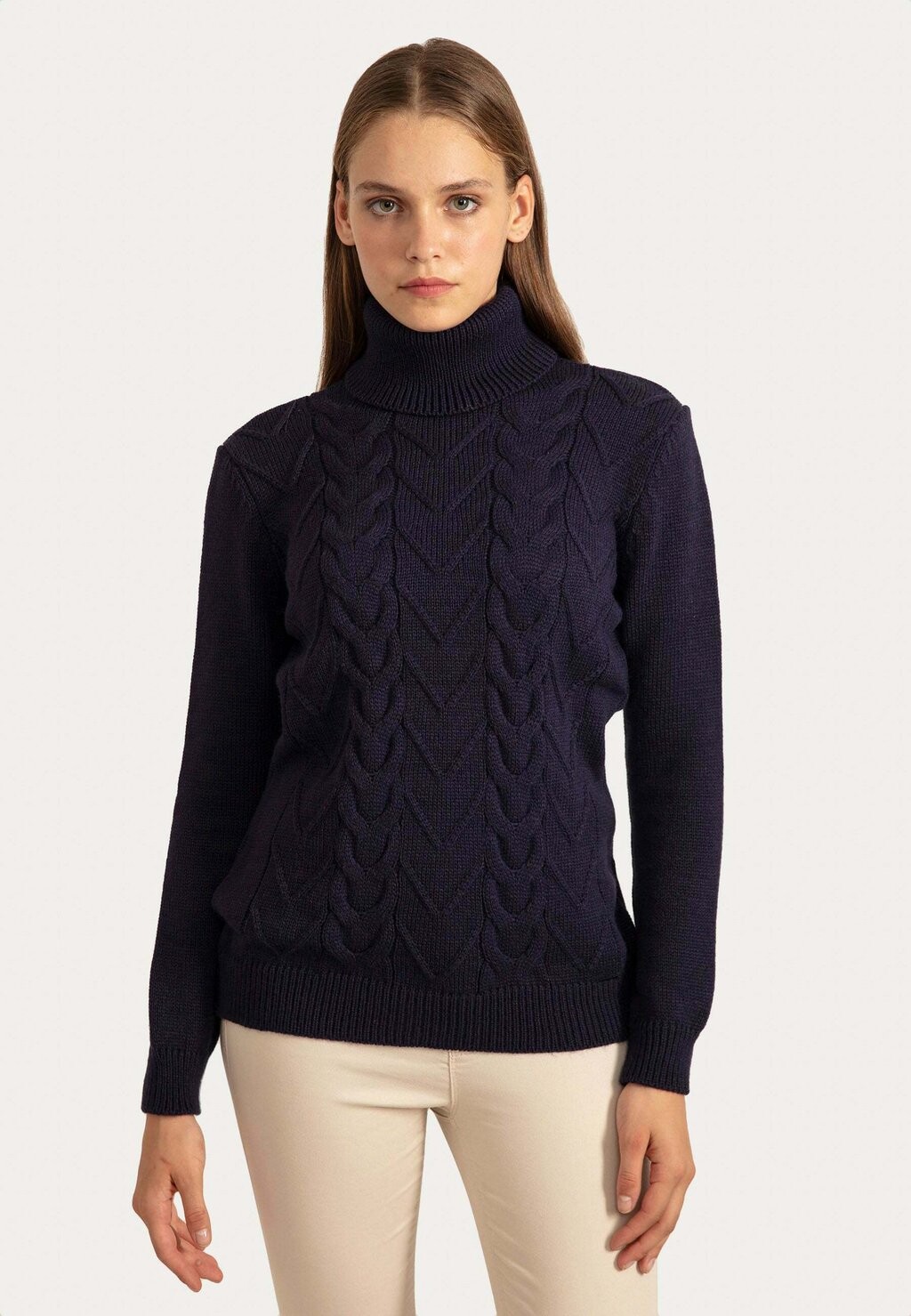 Свитер Turtle Neck Williot, цвет navy