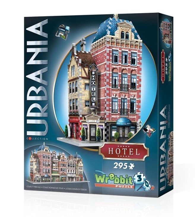 

3D пазл Wrebbit, Отель Урбания, 295 шт.