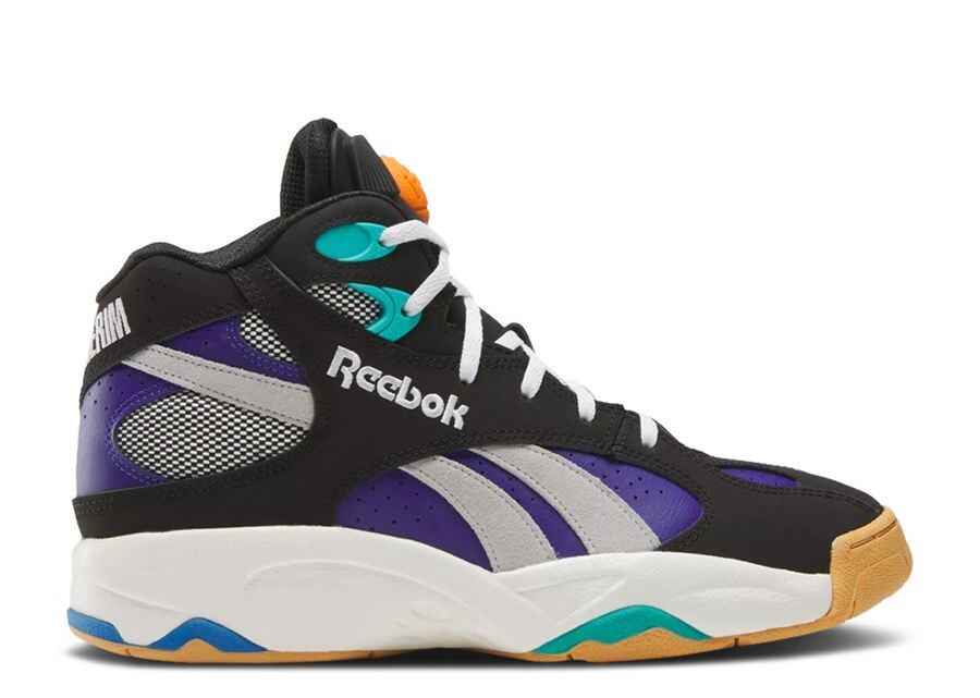 

Кроссовки Reebok Above The Rim X Pump Vertical, цвет Black Bold Purple