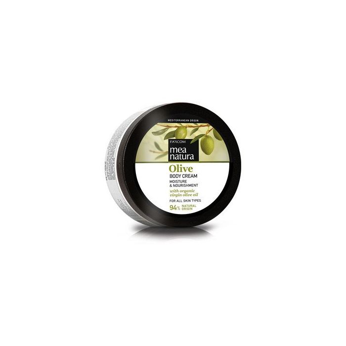 Крем для тела Olive Crema Corporal Hidratante Mea Natura, 250 ml 100% чистое оливковое масло алеппо мыло ручной работы традиционное 1 кг 5 шт увлажняющий антисептик против акне для всего тела и волос