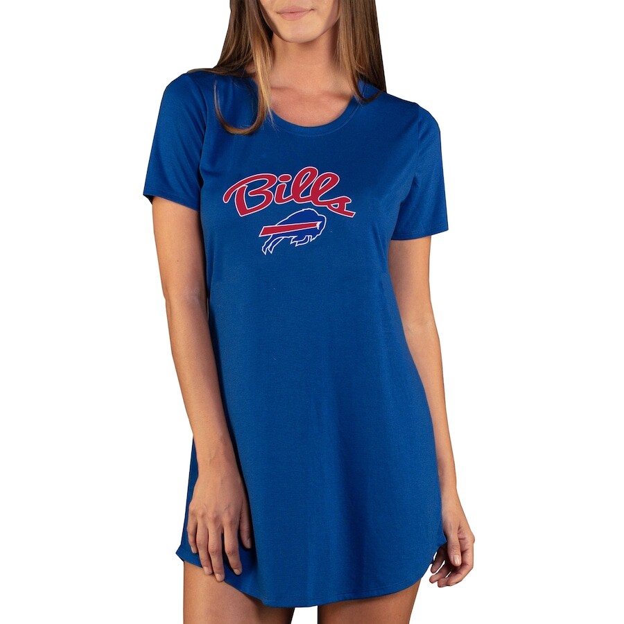 

Ночная рубашка Concepts Sport Buffalo Bills, роял
