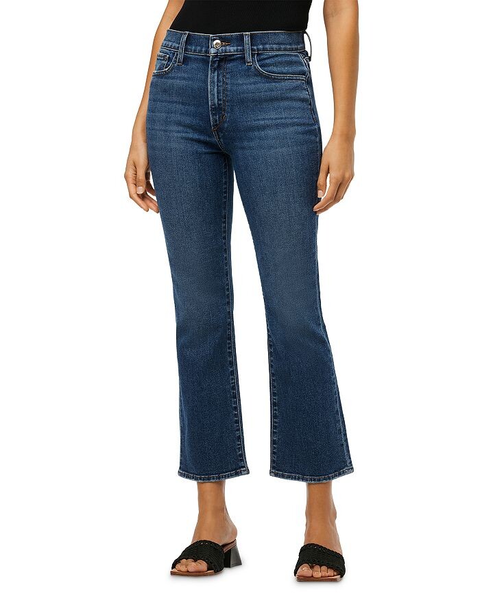 

Joe's Jeans Укороченные джинсы Callie с высокой посадкой в ​​цвете Sweetheart, синий