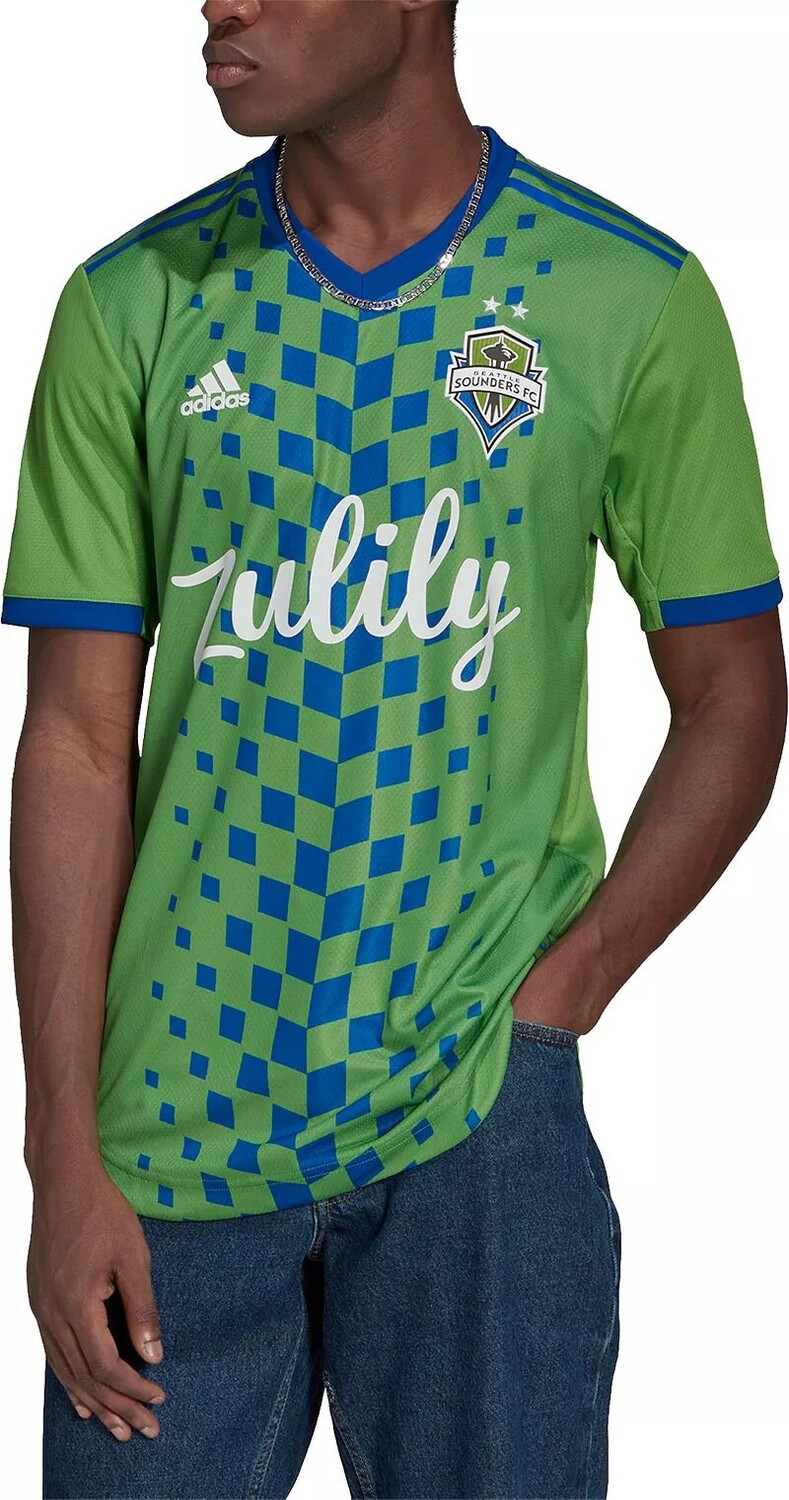 

Adidas Seattle Sounders '22-'23 Primary Аутентичный джерси