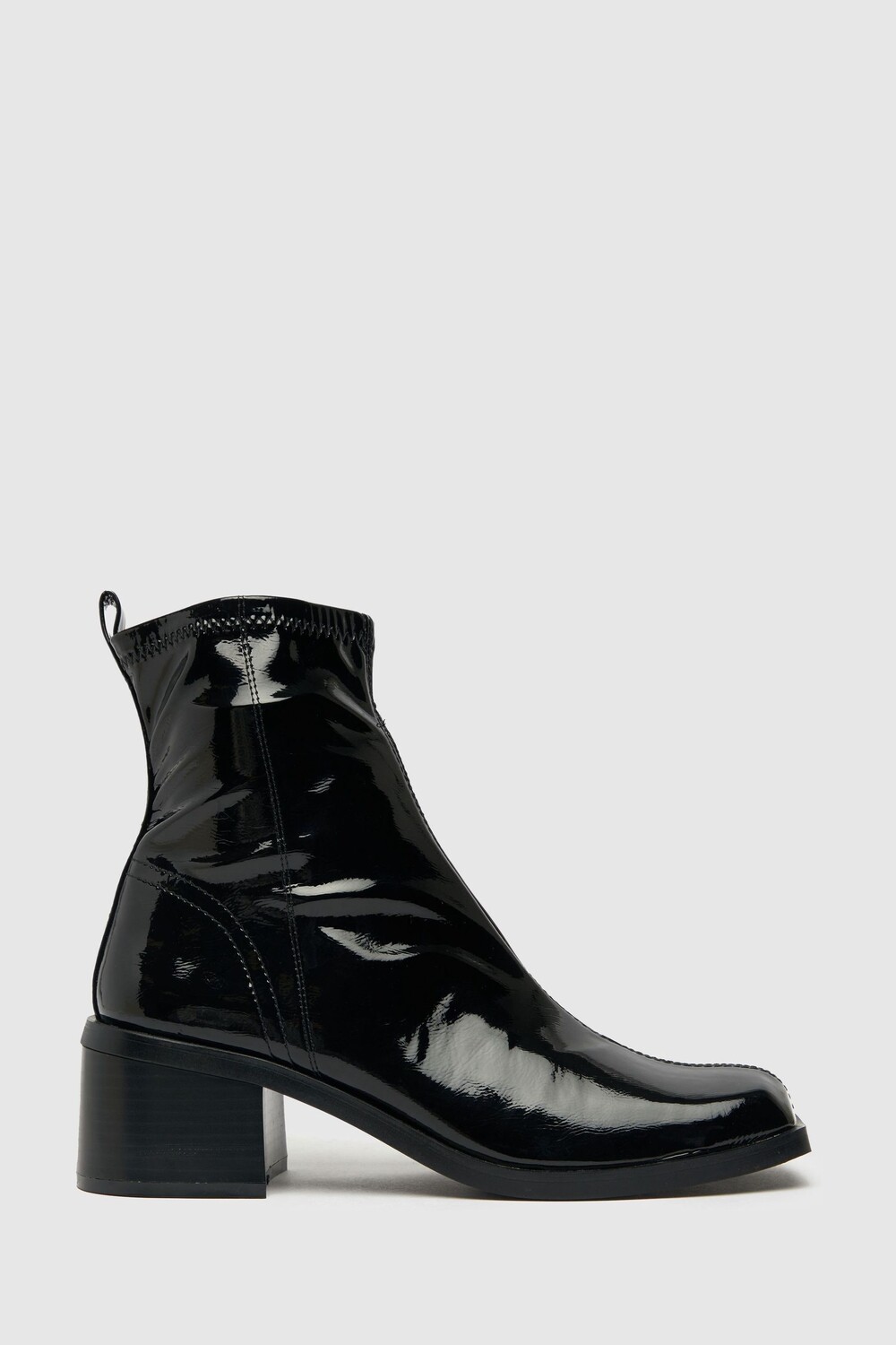 

Черные ботильоны и ботинки Blake на стрейч-стиле Schuh, черный