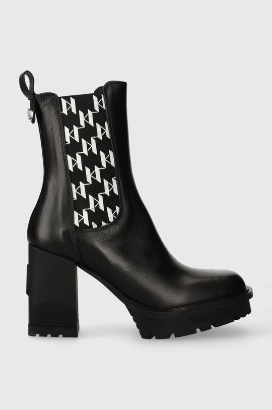 Кожаные ботинки челси VOYAGE VI Karl Lagerfeld, черный