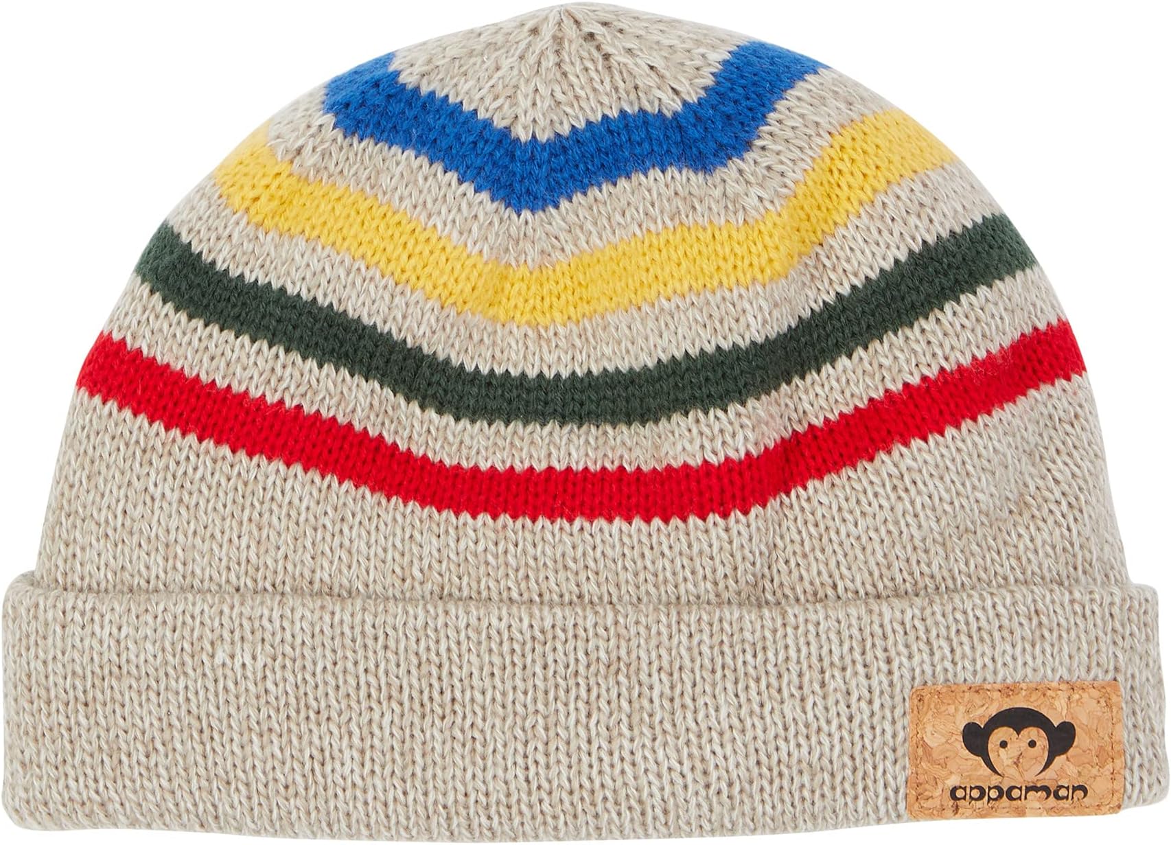 

Шапка Appaman Founder Fleece Lined Beanie, цвет Heather Oatmeal