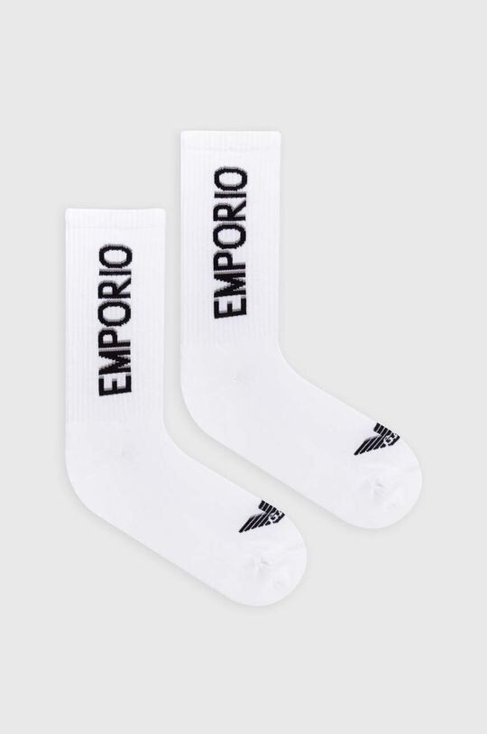 

2 пары носков Emporio Armani Underwear, белый