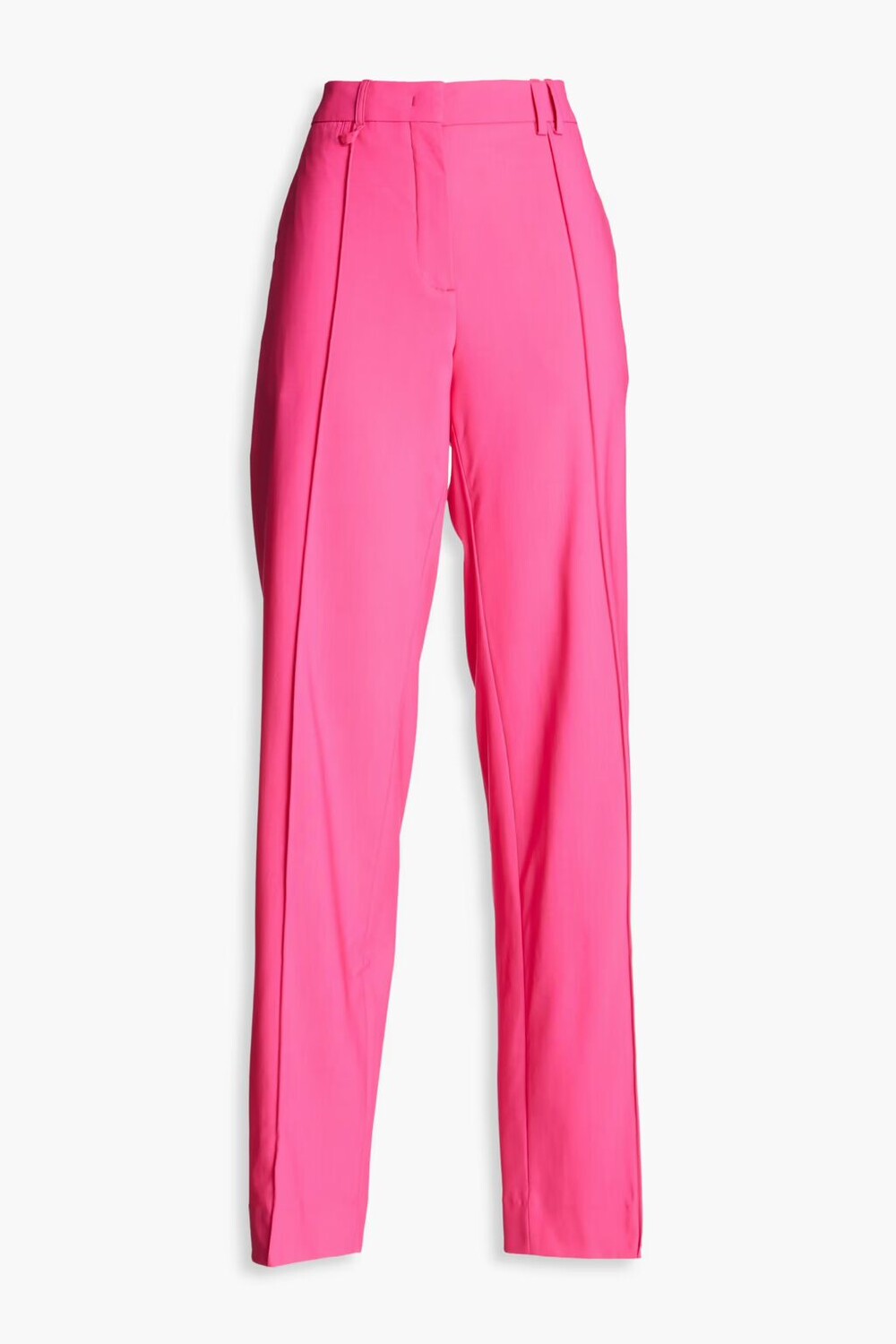 

Прямые брюки из смесовой шерсти Camargue Jacquemus, ярко-розовый