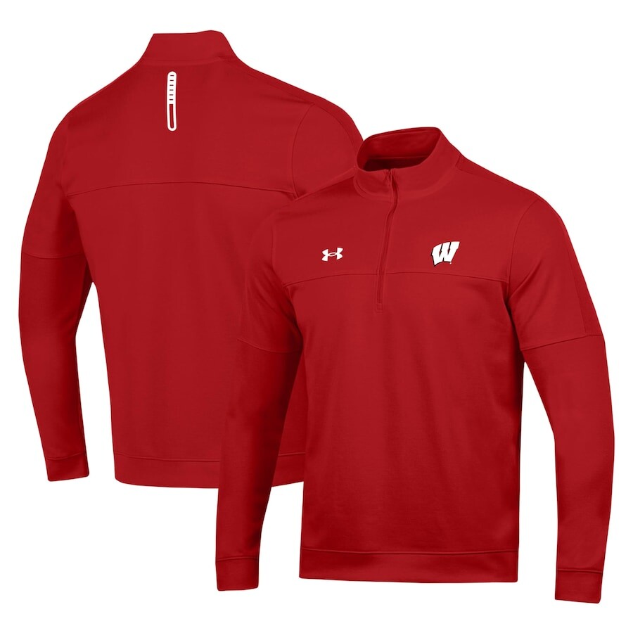 

Толстовка Under Armour Wisconsin Badgers, красный