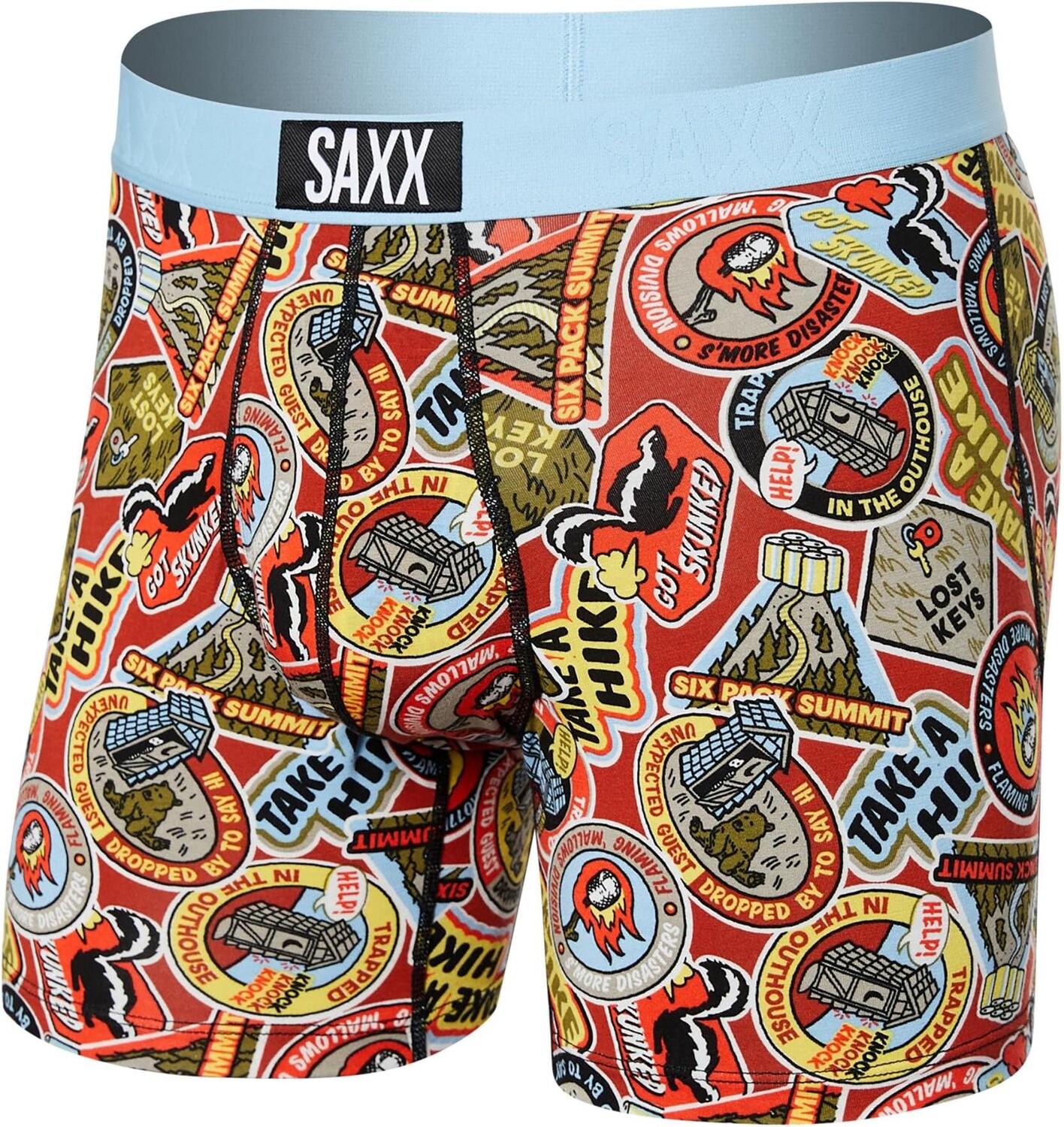 

Ультрабоксер-бриф для полетов SAXX UNDERWEAR, цвет Demerit Badges/Multi