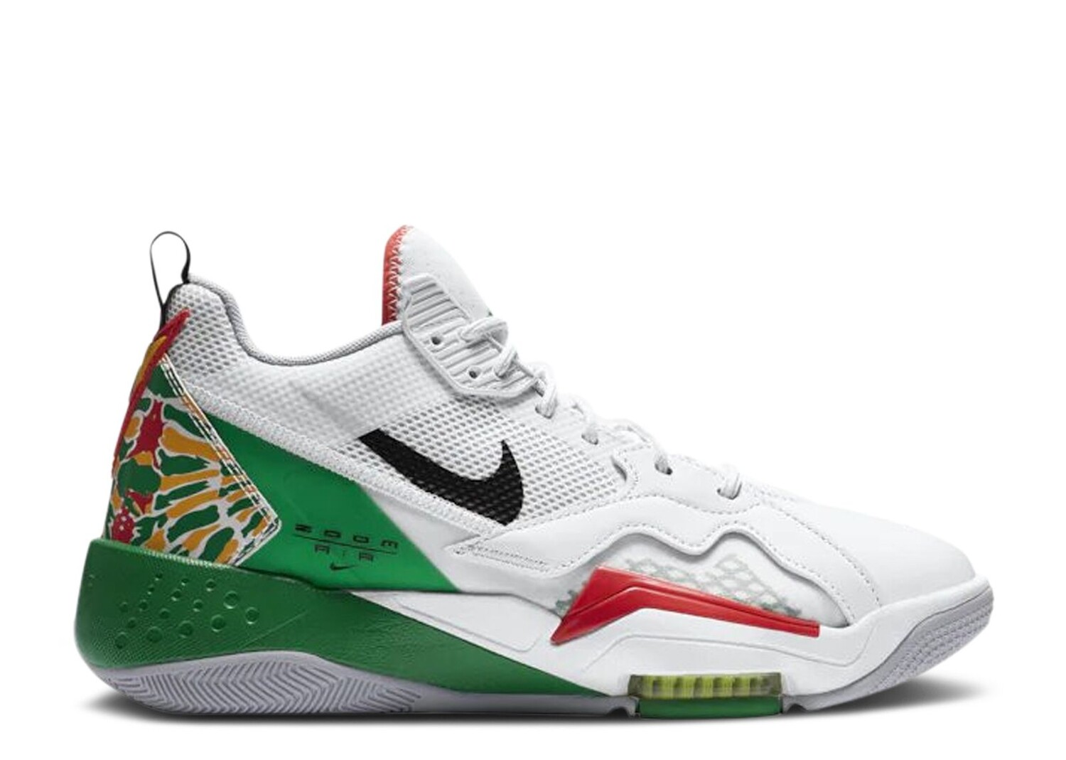 

Кроссовки Air Jordan Jordan Zoom '92 'White Lucky Green Dark Sulfur', зеленый