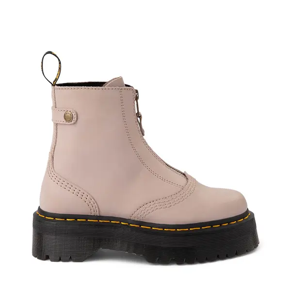 

Dr. Martens Женские ботинки на платформе на молнии Jetta, серый