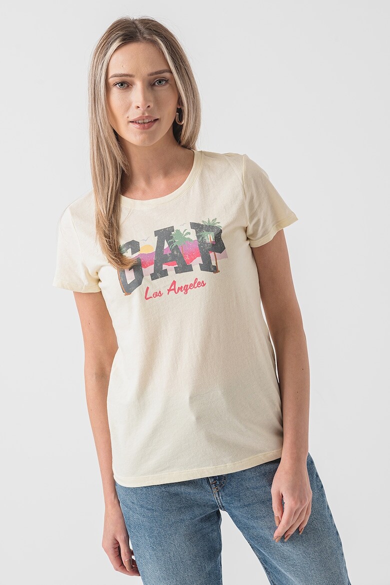 

Футболка с логотипами Gap, желтый