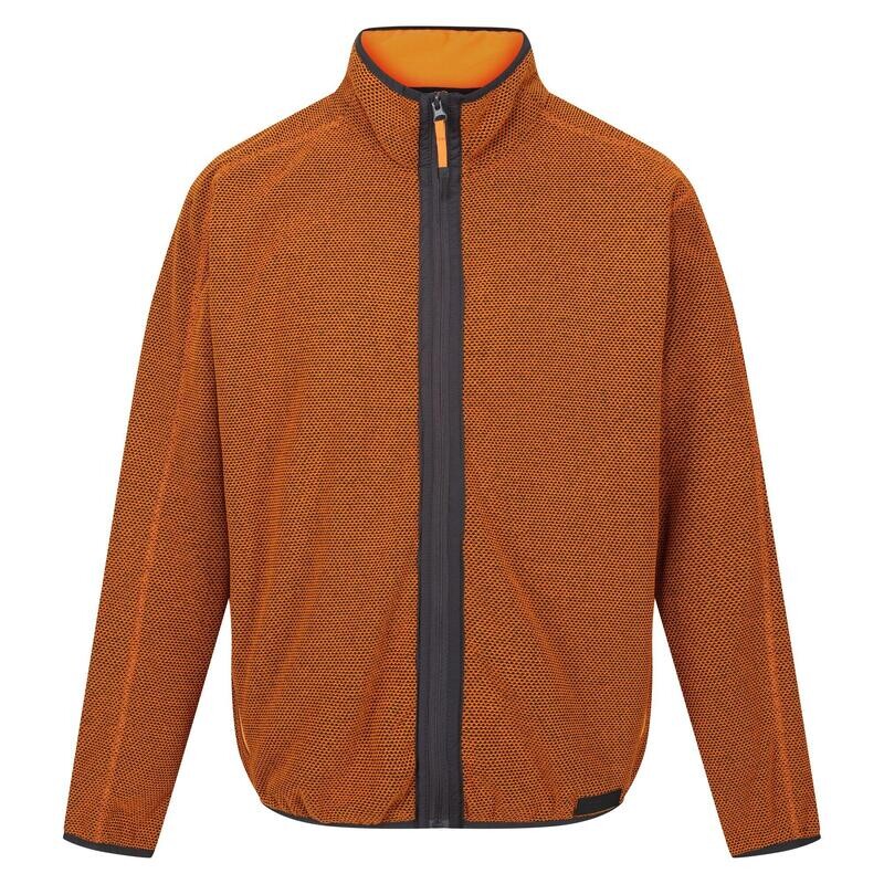 

Kinwood мужская прогулочная флисовая куртка с молнией во всю длину REGATTA, цвет orange