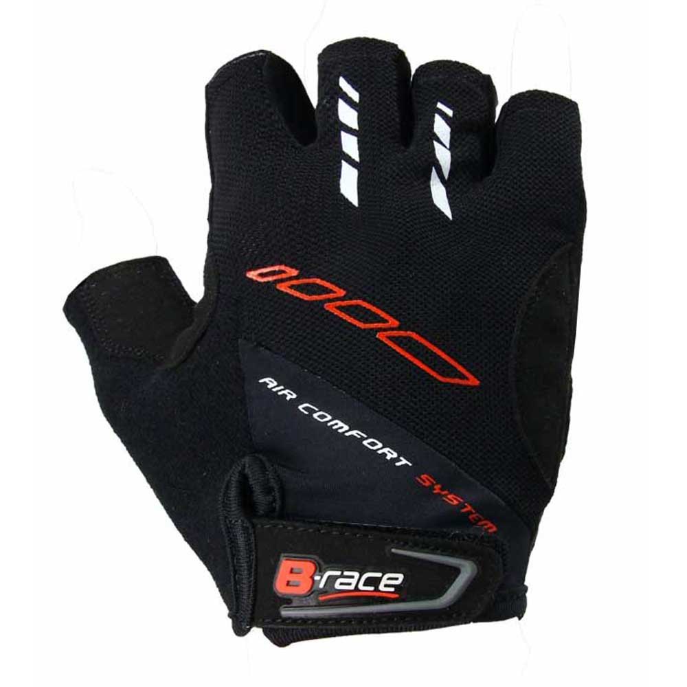 Короткие перчатки B-Race Bump Gel Short Gloves, черный