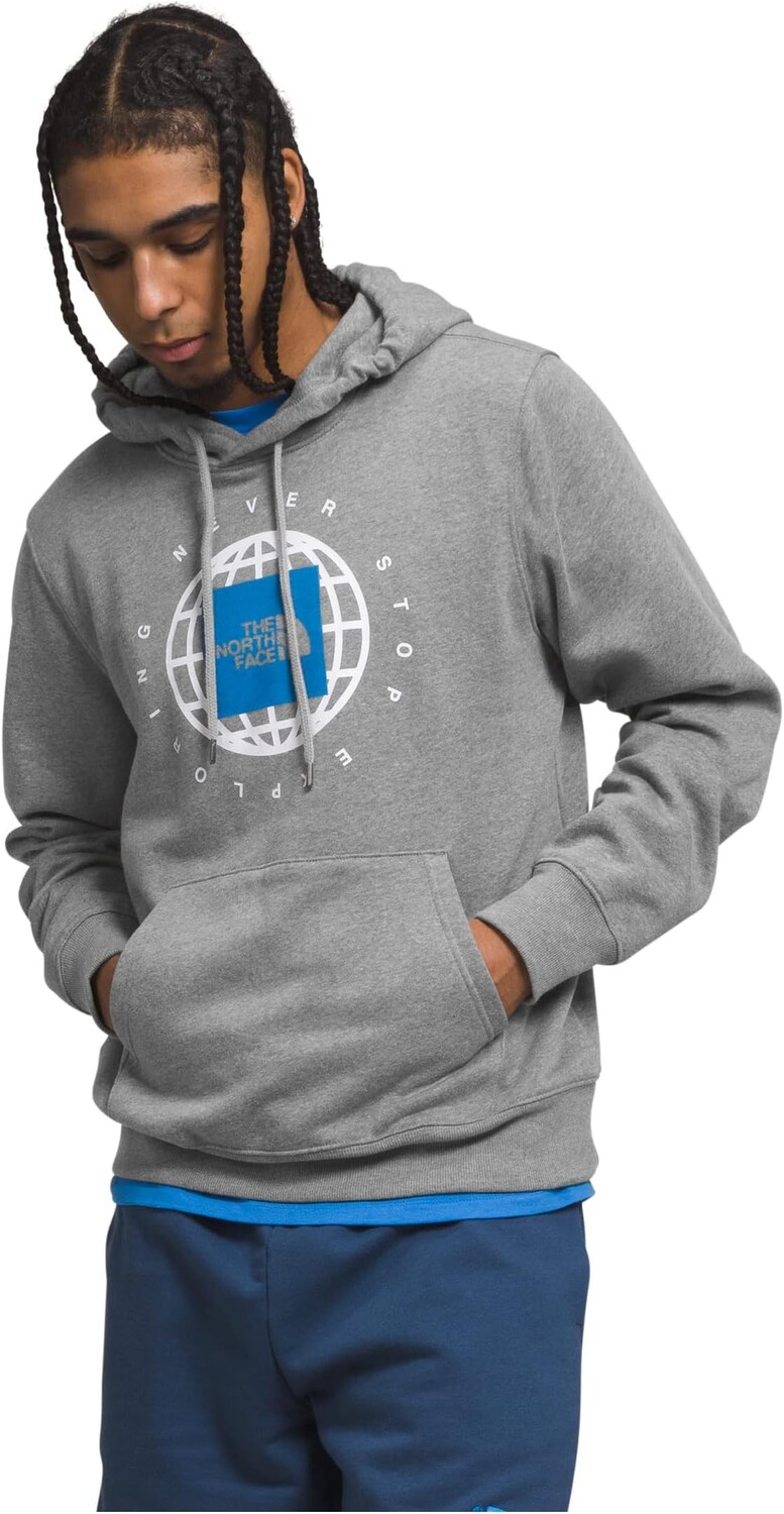 

Толстовка с капюшоном Geo NSE The North Face, цвет TNF Medium Grey Heather/Optic Blue