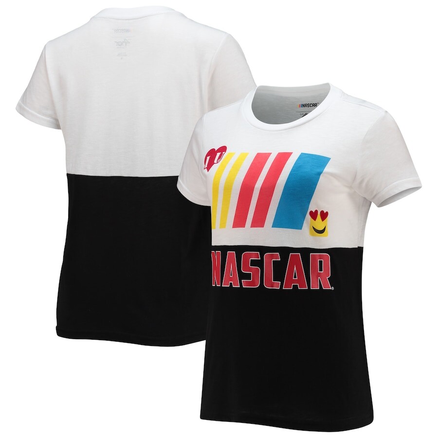 

Футболка с коротким рукавом G-III 4Her by Carl Banks Nascar Merchandise, белый