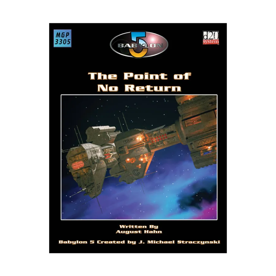 

Point of No Return, Babylon 5 (d20), мягкая обложка