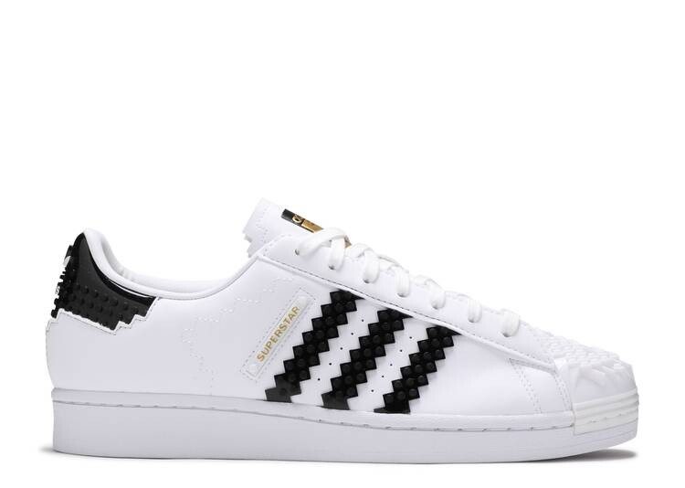 

Кроссовки Adidas LEGO X SUPERSTAR 'BASE PLATES', белый
