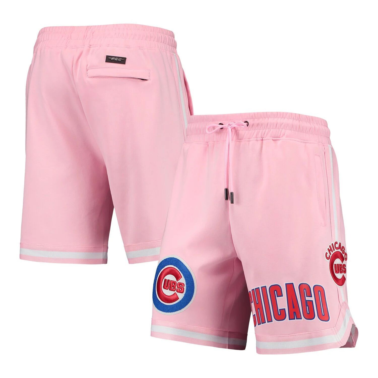 

Мужские клубные шорты с логотипом Pro Standard розового цвета Chicago Cubs