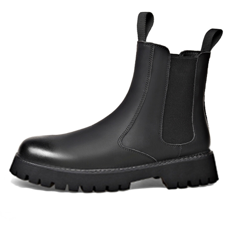 

Ботинки GZZ Chelsea Boots Men Single Layer, черный