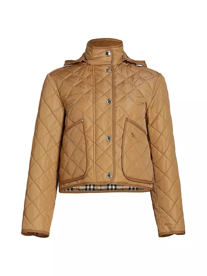 

Стеганая куртка Humbie Burberry, цвет archive beige