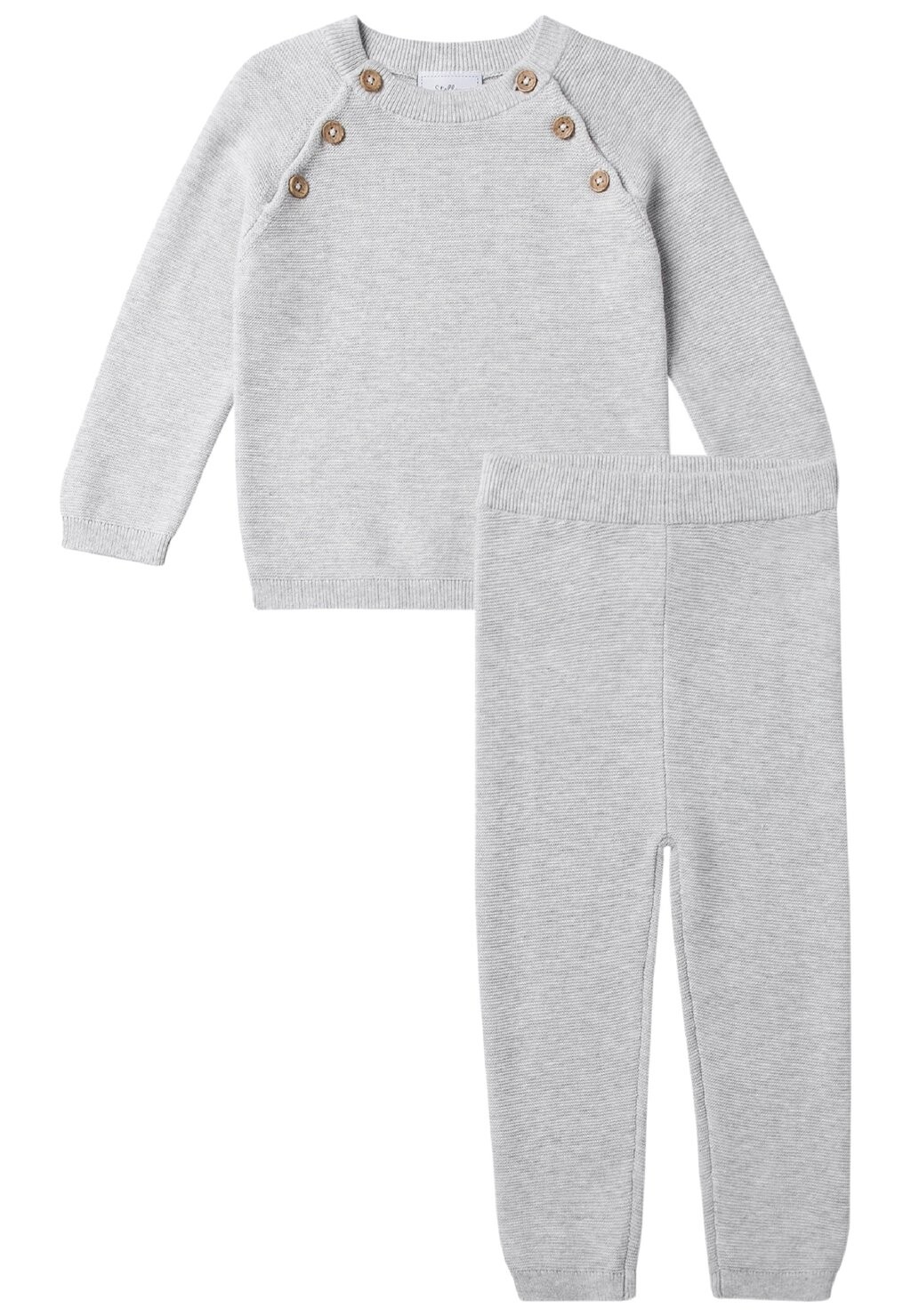 

Вязаный свитер SET Stellou & friends, цвет grau