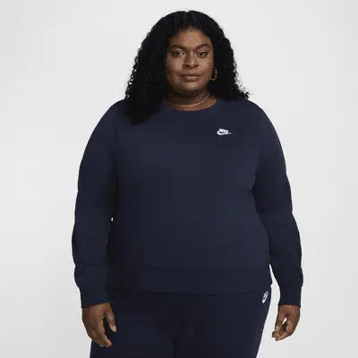 

Толстовка Nike Sportswear Club Fleece, цвет Obsidian/White