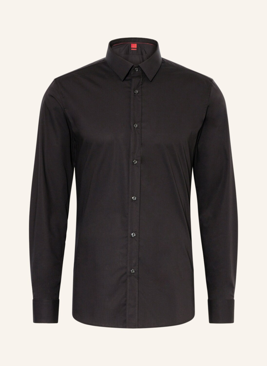 

Рубашка HUGO ELISHA Extra Slim Fit, черный