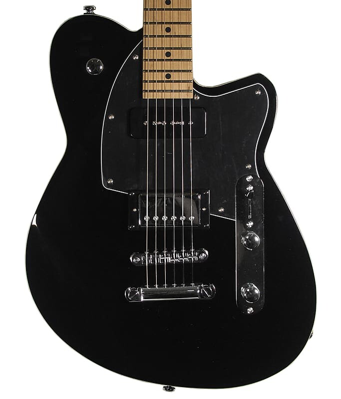 

Электрогитара Reverend Double Agent OG Midnight Black Electric Guitar