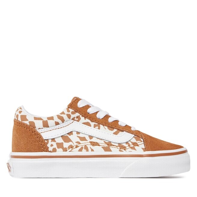 

Кроссовки Vans Uy Old Skool VN0A5AOABF21 Brown/True White, коричневый
