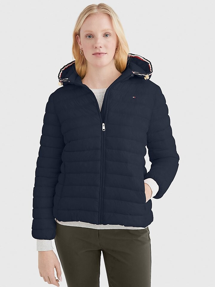 

Пуховик с капюшоном Tommy Hilfiger