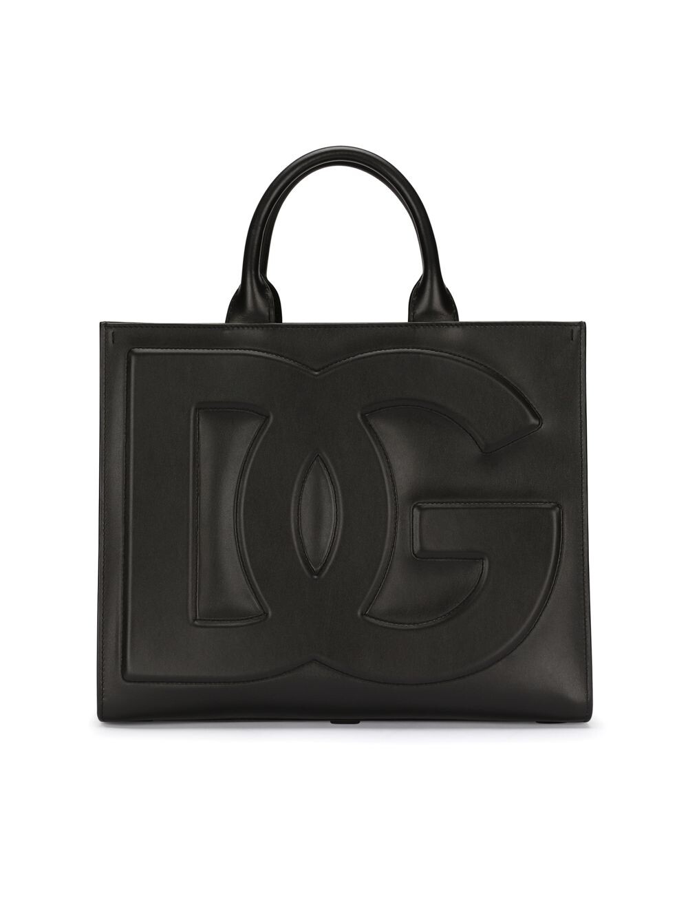 

Большая кожаная сумка с короткими ручками DG Daily DOLCE&GABBANA