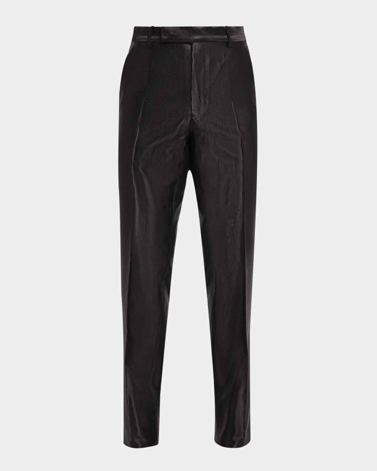 

Мужские брюки Shelton из блестящего вельвета Tom Ford, черный