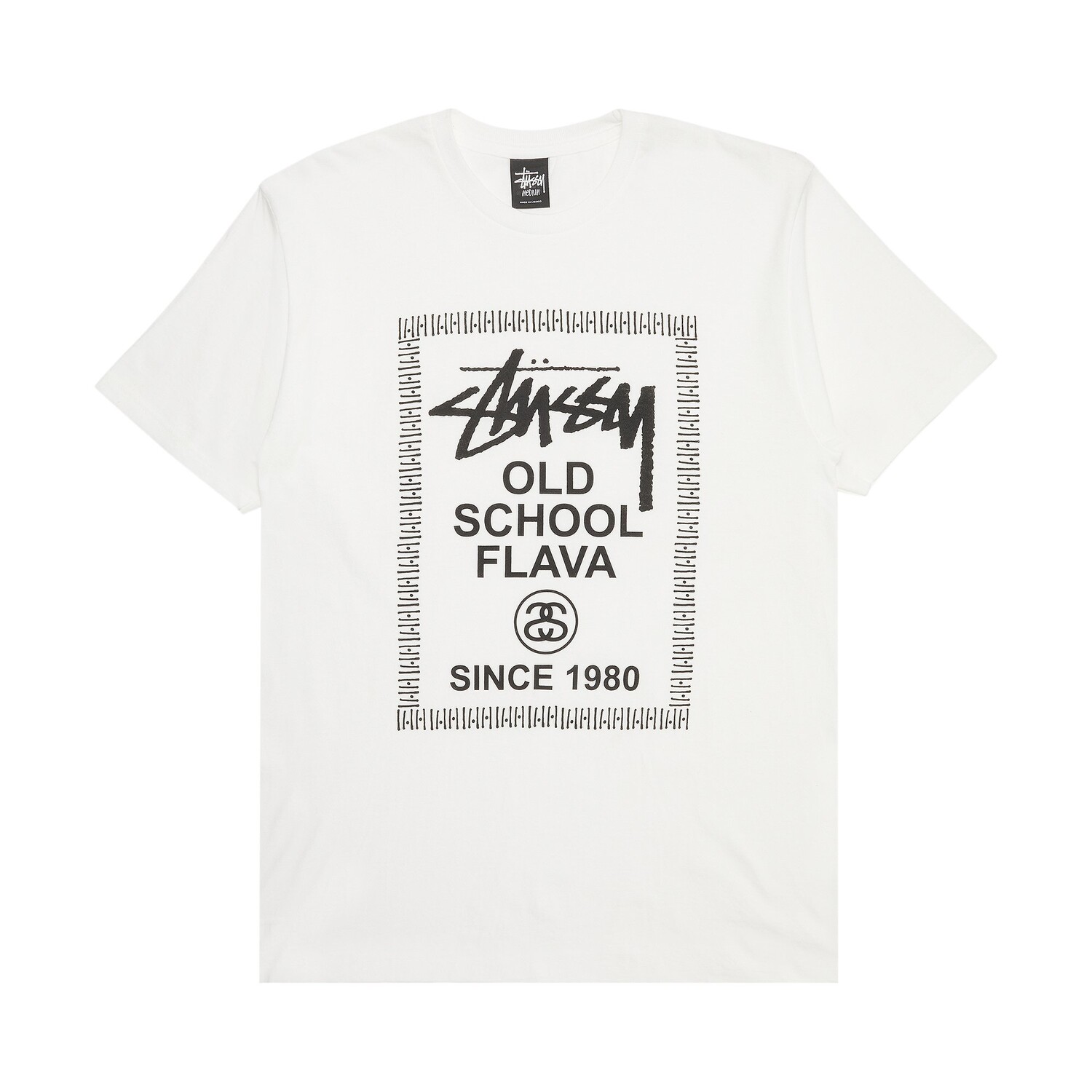 

Футболка Stussy Old Skool Flava, цвет Белый