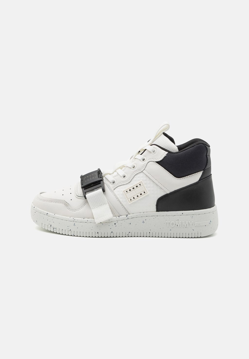

Высокие кроссовки BASKET BUCKLE MID Tommy Jeans, экрю/черный