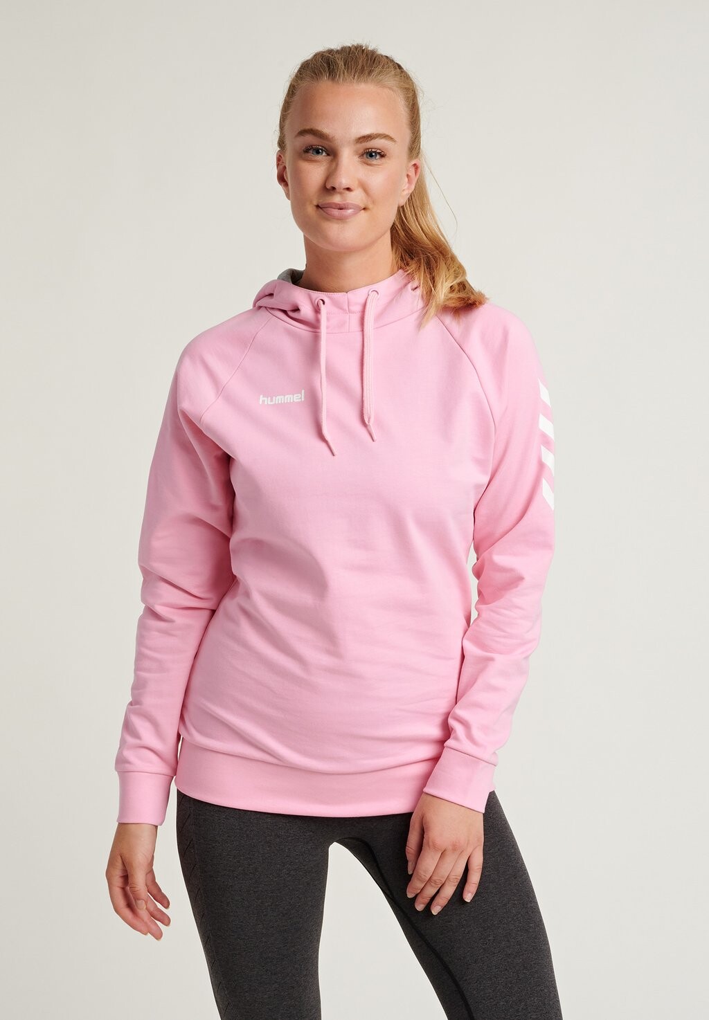

Толстовка с капюшоном Hummel, светло-розовый