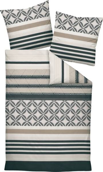 

Комплект постельного белья Janine 207174 2-teilig, 135x1x200 см цвет graphit-sand