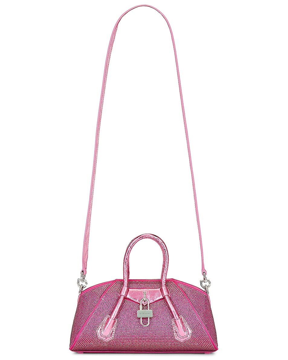 

Сумка кросс-боди Givenchy Mini Stretch, цвет Neon Pink