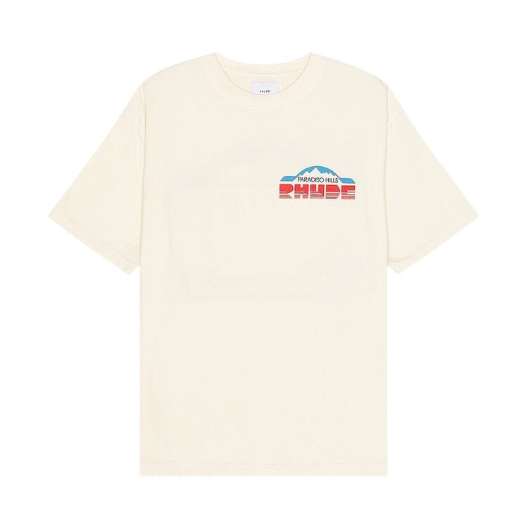 

Футболка Rhude Paradiso Rally 'Vintage White', белый